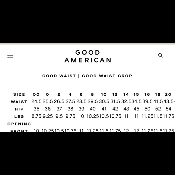 GOOD AMERICAN, GOOD WAIST, Black pants, SIZE 14 - Picture 15 of 16